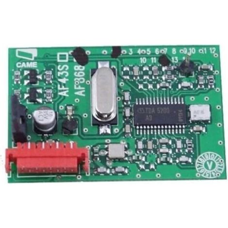 Récepteur AF43S - 433.920 MHz - 2 Canaux - Alimentation 12 V 24 V AC DC - Pour Motorisations Portails et Volets - 1 Pièce (1/3)