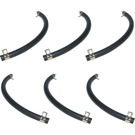 Kit de conduite de carburant avec collier, pour moteur HONDA Gx110 Gx120 Gx140 Gx160 Gx200, 91424-Z4F-801 91424-Z5F-801 91424-Z5F-802 91424-Z5L-801. (1/5)