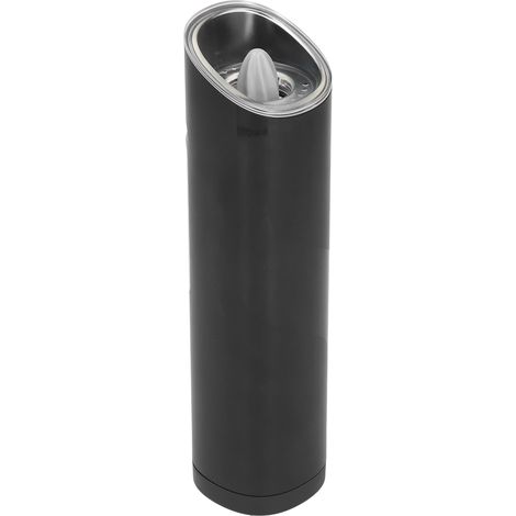 Moulin à poivre électrique sans fil en acier inoxydable, moulin à poivre et sel visuel pour la cuisine, les restaurants, le camping et les barbecues. (1/5)