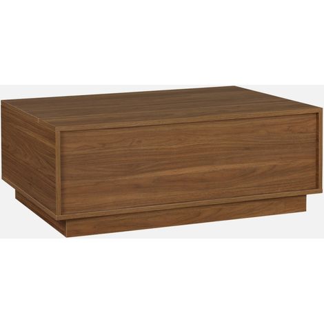 Mesa de centro elevable efecto madera (1/5)