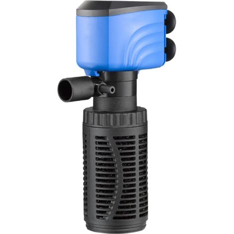 Filtre d'aquarium, filtre interne silencieux pour aquarium, purificateur d'eau, pompe à air, générateur de vagues (4W-450L/H) (1/5)