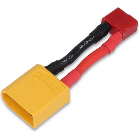 Adapter with cable T-Plug F - XT90 M 50mm