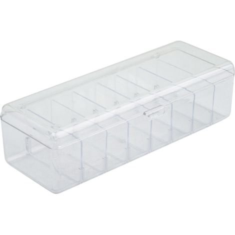 Sollbry Caja para guardar naipes, estuche para naipes, estuches para cartas de juego - Estuches transparentes para naipes, estuches para juegos de cartas de varios niveles, soporte para caja (1/5)