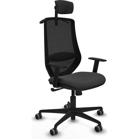 Piqueras y Crespo Mardos Silla de Oficina Gris Oscuro (1/3)