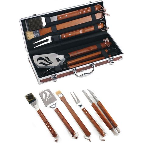 Set barbecue en acier inoxydable 5 pièces (1/2)