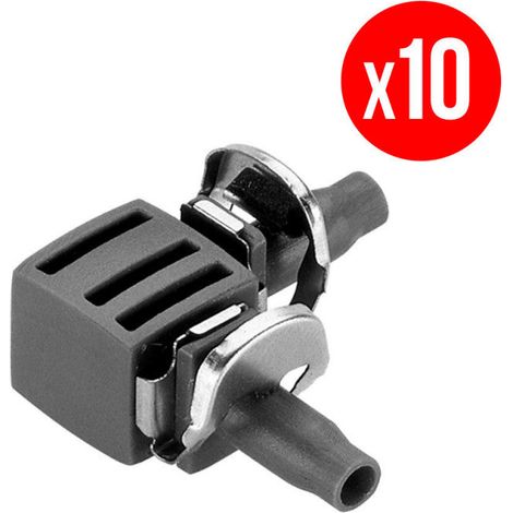 Codo de microgoteo de 4,6mm (10 piezas)