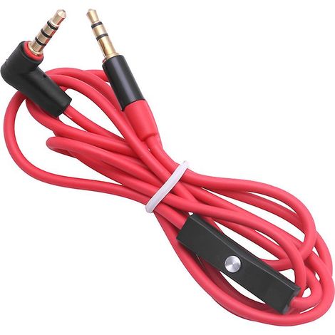 3.5mm remplacement L Cble audio Cordon avec micro pour Monster for Beats By (1/5)