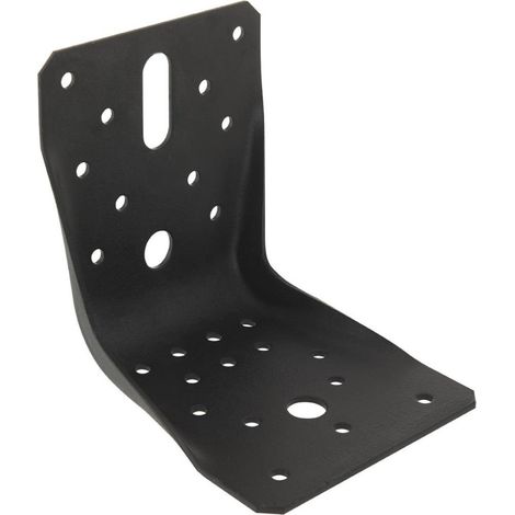 Equerres De RENFORT SIMPSON Strong Tie 90X100 Epaisseur 2 RAL9005 noir foncé-5 pièces (1/5)