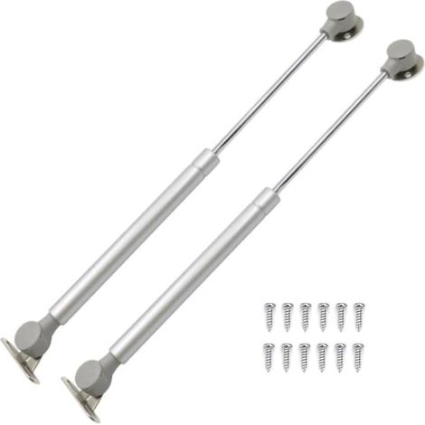 Vérin à gaz, 2 vérins gaz pour porte de placard, support (1/5)
