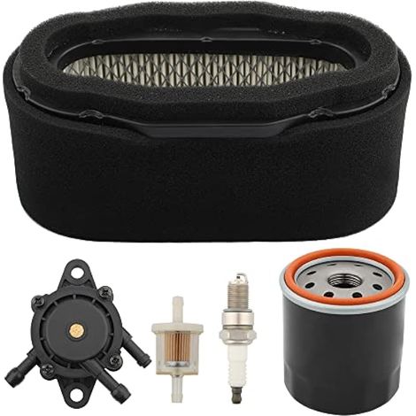 Compatible avec 11013-7024 M150949 Kit de réglage du filtre d'air pour Kawasaki FH721V Moteur 4 temps GT245 GX335 Tracteurs de pelouse Remplacez 11013-7005 11029-7012 (1/4)