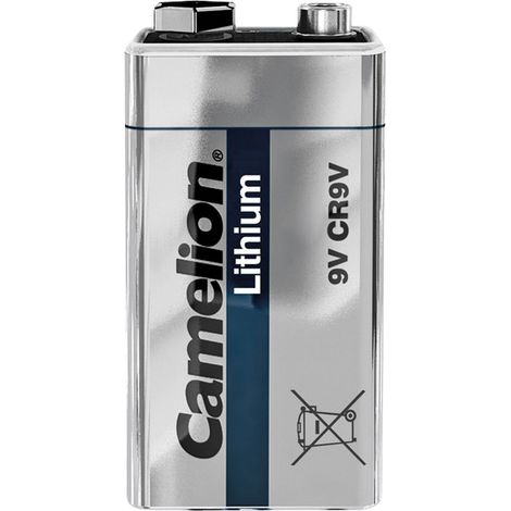 CAMELION 9V-Blockbatterie, Lithium, CR9V, 1 Stück (1/3)