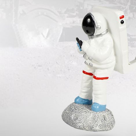 Kreativer Handy- und Tablet-Ständer im Astronauten-Design, ergonomischer Tischständer, Vatertagsgeschenk, Raumstation (1/5)