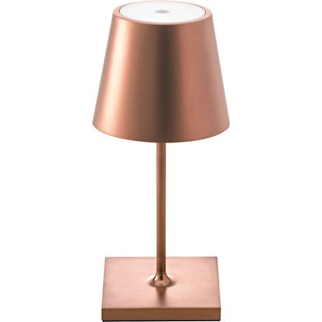 [NEUWERTIG] B-Ware Sigor LED Tischleuchte Nuindie mini dimmbar bronze IP54 Akku Lampe 25cm hoch (1/2)