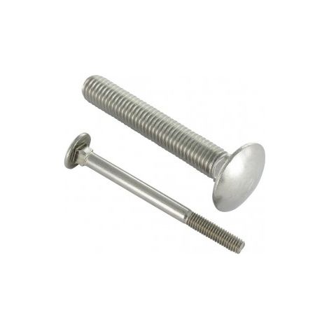 TORNILLOS DIN 603 M10X100/100 TR INOX A2-UGATU