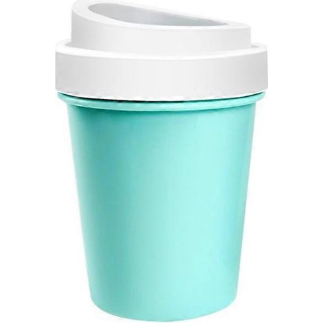 Gobelet nettoyant pour pattes de chiot (chat/chien) - Nettoyage écologique en silicone - Vert (1/5)