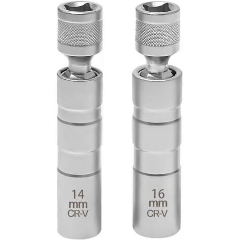 Lot 2 clés - Bougie 16 et 14 mm - Auto (1/4)