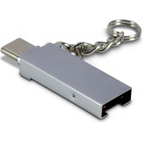 Inter-Tech 88885469 lector de tarjeta USB 2.0 Type-A/Type-C Interno Zinc