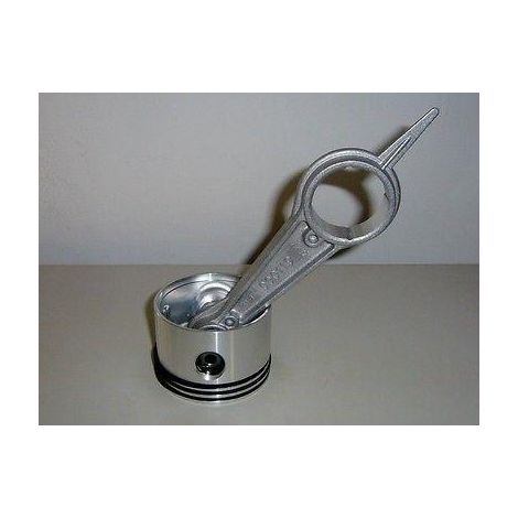 KIT BIELLA PISTONE E FASCE PAT 24 A29 NS12 ABAC ORIGINALI  COMPRESSORE NUOVE