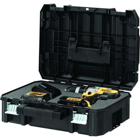 Dewalt DWST1-70703 TStak II Power Tool Storage Box 13.5L Capacity + Foam Insert (1/3)