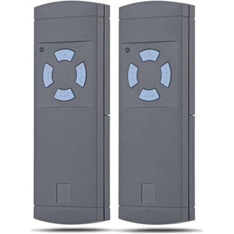 Green Mobility-Lot de 2 émetteurs portatifs 868 MHz pour ouvre-portes de garage Hörmann HS4-868, code fixe pour Hörmann HS4-868, HSE4-868 et HSM4-868. (1/4)