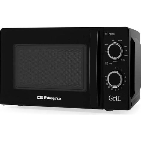 ORBEGOZO MIG2131 NEGRO MICROONDAS 700W 20L GRILL