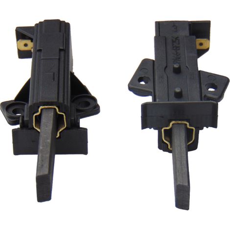 Trade-Shop 2x Motorkohlen 5x12,5x42mm mit Halter L für AEG LAVAMAT61600W 91400119201 91400108100 91400118501 91400116300 91400108101 91400116301 (1/2)