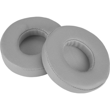 1 paire de coussinets d'oreille pour casque Bluetooth sans fil SOLO 2.0/3.0 (gris) (1/5)