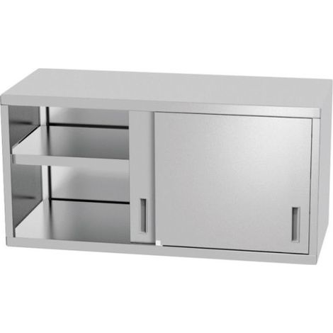 Armoire murale - soudée, avec portes coulissantes - Ref 811207 - 30x100xH60 cm - Hendi
