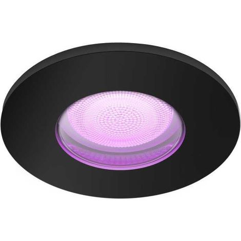 Xamento philips hue led einbaustrahler - ip44 5,7w schwarz - 45213800 (1/4)
