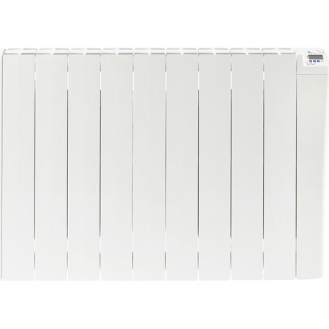 Radiateur à inertie 2000W – Cœur de chauffe en céramique – Corps en aluminium – Régulation LCD – Modes programmables – Dimensions 58x83x9,5 cm (1/4)