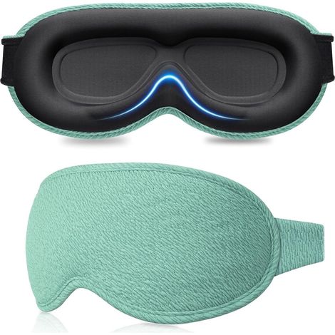 Masque de Nuit 100%Occultant pour Hommes&Femmes Zero Pression Design (1/5)