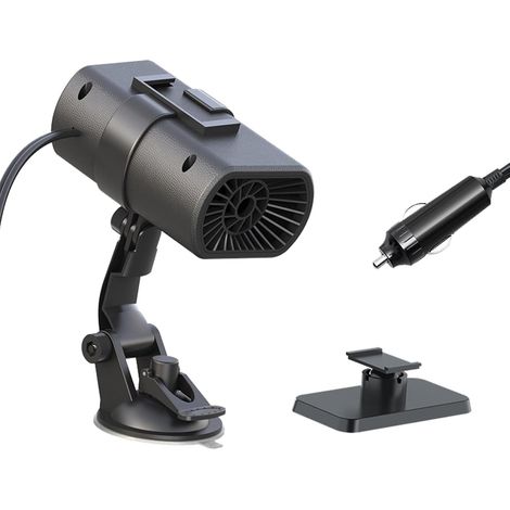 Calefactor y descongelador portátil para coche, 220 W - Calentamiento rápido - Descongelación automática - Calentamiento instantáneo - Descongelación del parabrisas del coche (1/4)