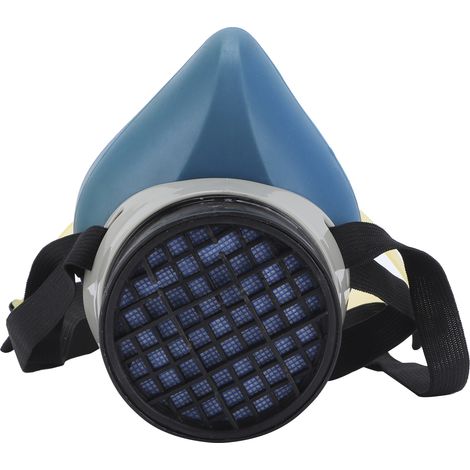 Ortviai Masque Semi-Facial Filtrant Anti-Poussière et Gaz avec Charbon Actif et Silice – Modèle 2101