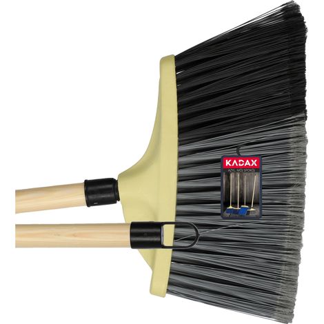 Besen, Nylonmaterial, 30 cm Breite, für den Außenbereich, vielseitige Oberflächenkompatibilität, effektive Abfallentfernung (1/5)