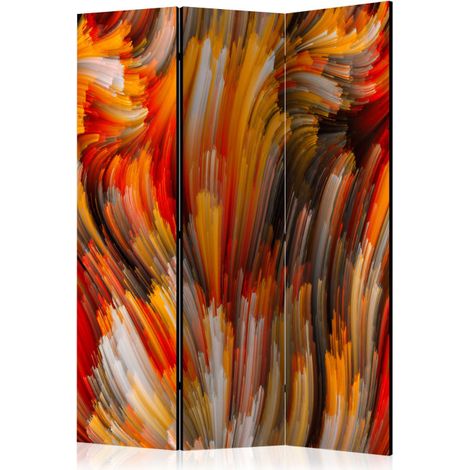 Paravent 3 Volets "Ocean of Fire" 135x172cm (1/2)
