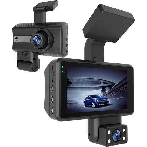 Auto-Videorecorder, Dual-Lens-Dashcam, Nachtsicht-DVR-Videokamera, 1080p FHD
