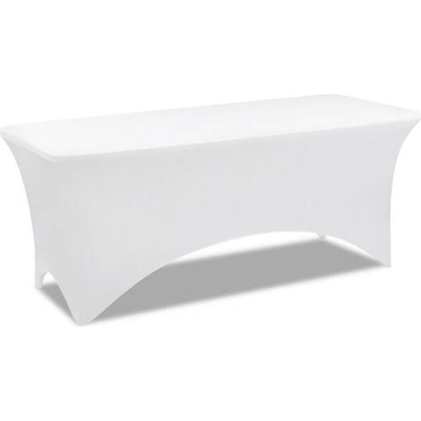 183 cm High Quality White Folding Tablecloth for Hotel, Restaurant, Wedding, Exhibition, Decoration White YMYNY