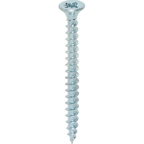 TIMCO Solo Countersunk Silver Woodscrews - 4.0 x 45