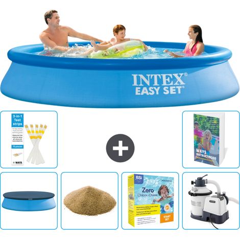 Intex Piscine Easy Set Ronde - 305x61 cm - 7-pièces S170 (1/5)