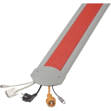 Serpa Ponte passacavi 5.01079.3020 TPE (miscela speciale inodore di gomma) Grigio chiaro, Rosso Numero canali: 5 1500 m (1/4)