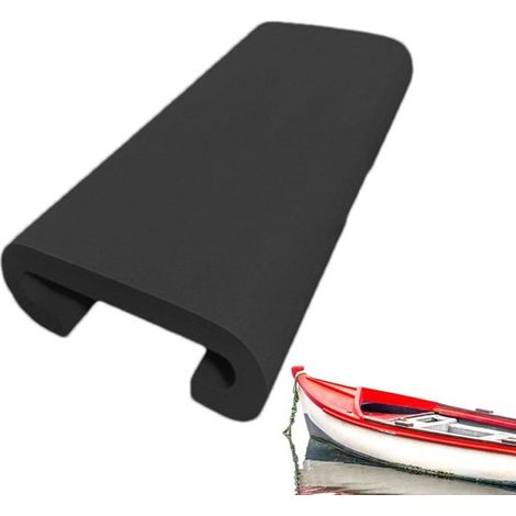 Cuscino per sedile - Cuscino per sport acquatici - Canottaggio e canottaggio - EVA ammortizzante - 32x15 cm - Nero (1/5)