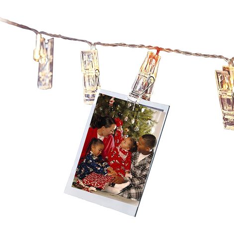 LÁMPARAS LED ZD73 CLIPS DECORATIVOS LUCES FOTOS