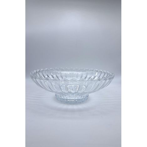 BONTURI CASA HOME DECORATION Ciotola Vetro Janice D 31 Cm H 11 Cm Centrotavola