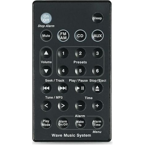 Reemplazo para sistema de música Bose Wave, sistema de sonido, Control remoto Awr1b1 Awr1b2 Awrcc1 Awrcc2 Awrcc3 (1/3)