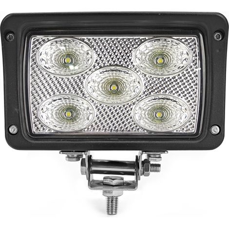 Faro da lavoro universale 5 LED CREE ad ampio raggio 50W IP67 (1/5)
