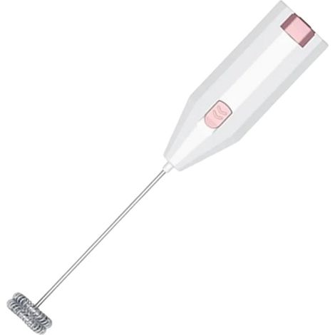 TRADE SHOP - Schiumino Frullino Montalatte Schiumalatte Per Cappuccino Caffè Latte A Batteria - (1/4)