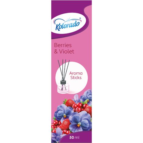Barras perfumadas de bayas de Colorado y violeta, 50 ml (1/2)