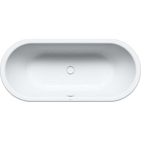 Kaldewei Avantgarde - Bañera Centro Duo Oval 128, 180x80 cm, ancho total antideslizante, efecto Perl, blanco 282834013001 (1/3)