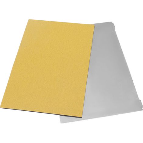 Spring Steel Plate Magnetic Flexible Resilient Steel Film with B Side Sticker for 3D Printer196 X 126mm