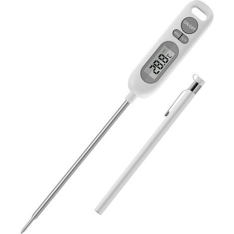 Thermomètre numérique à lecture instantanée pour viande, cuisine, bonbons, huile, friture, barbecue, grill